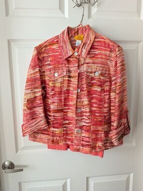 Ruby Rd. Coral Jacket and Top